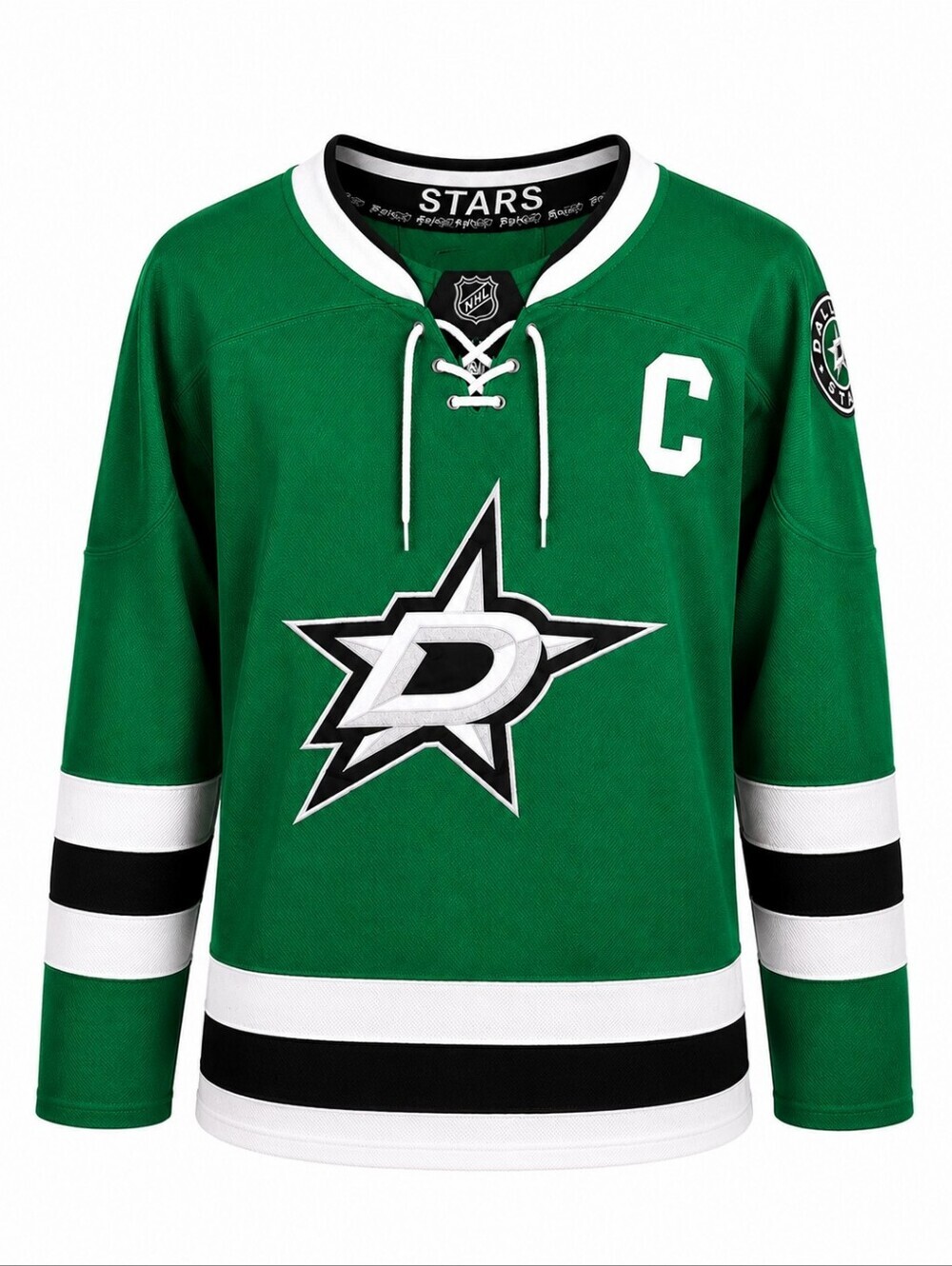 Dallas Stars Jamie Benn #14 Reebok Edge Authentic NHL Jersey 50 Canada Green C